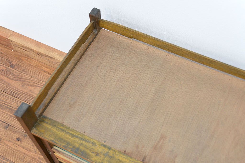 レトロ家具　昭和レトロ 古い木の蠅帳(はえ帳、はい帳)