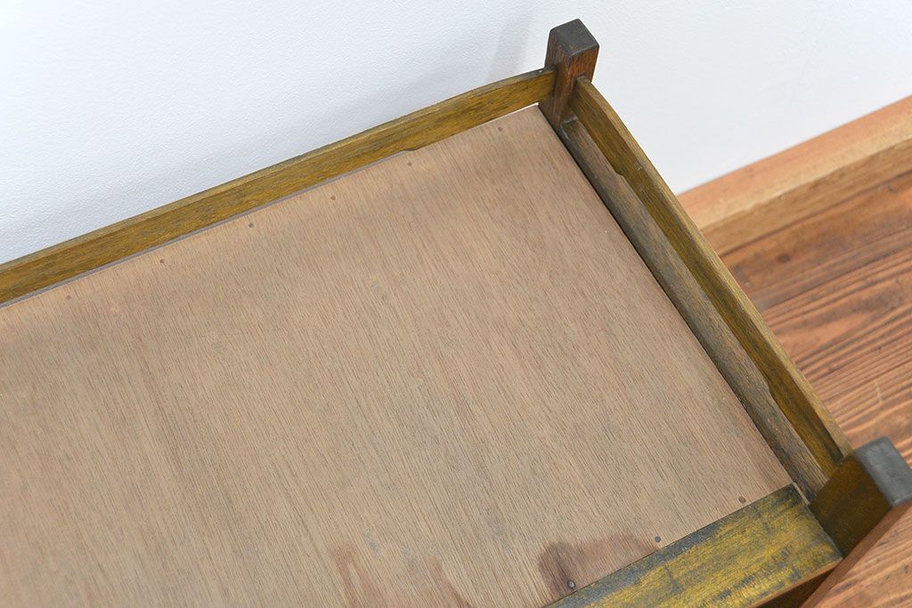レトロ家具　昭和レトロ 古い木の蠅帳(はえ帳、はい帳)