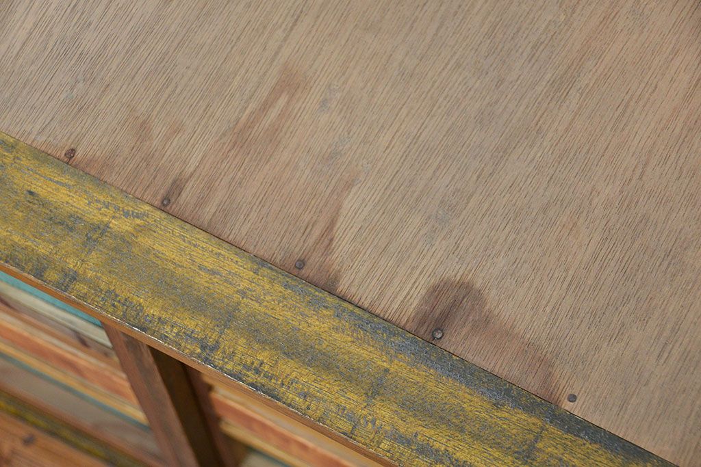 レトロ家具　昭和レトロ 古い木の蠅帳(はえ帳、はい帳)