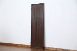 アンティーク 古い木のシンプルな扉(ドア、和風扉)
