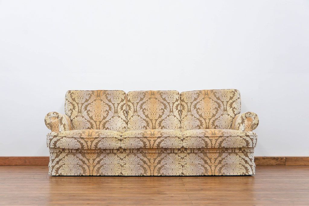 中古 展示品 地中海シリーズ・モナコハイ3Pソファ(定価約27万円)