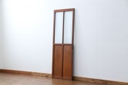 昭和レトロ シンプルなすりガラス扉(ドア、和風建具)