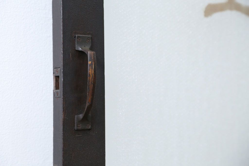 アンティーク 珍品 古い試験室のドア(扉)