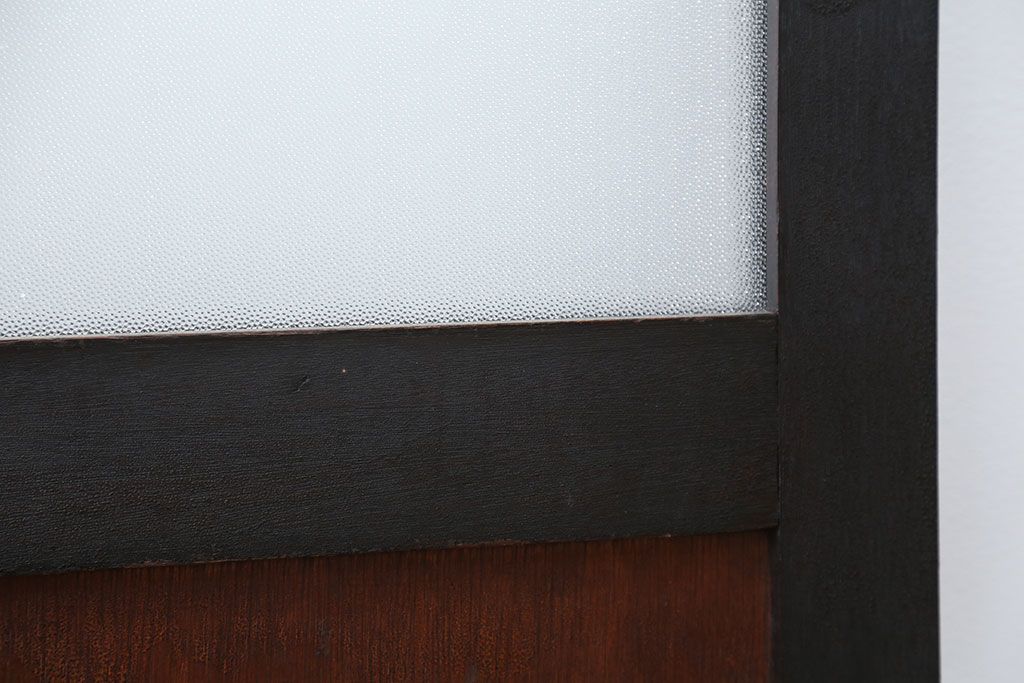 アンティーク 珍品 古い試験室のドア(扉)