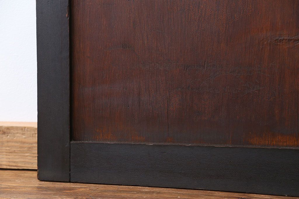 アンティーク 珍品 古い試験室のドア(扉)