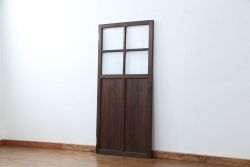 古民具・骨董 ★しっかりとした作りの和風ガラス扉(ドア)