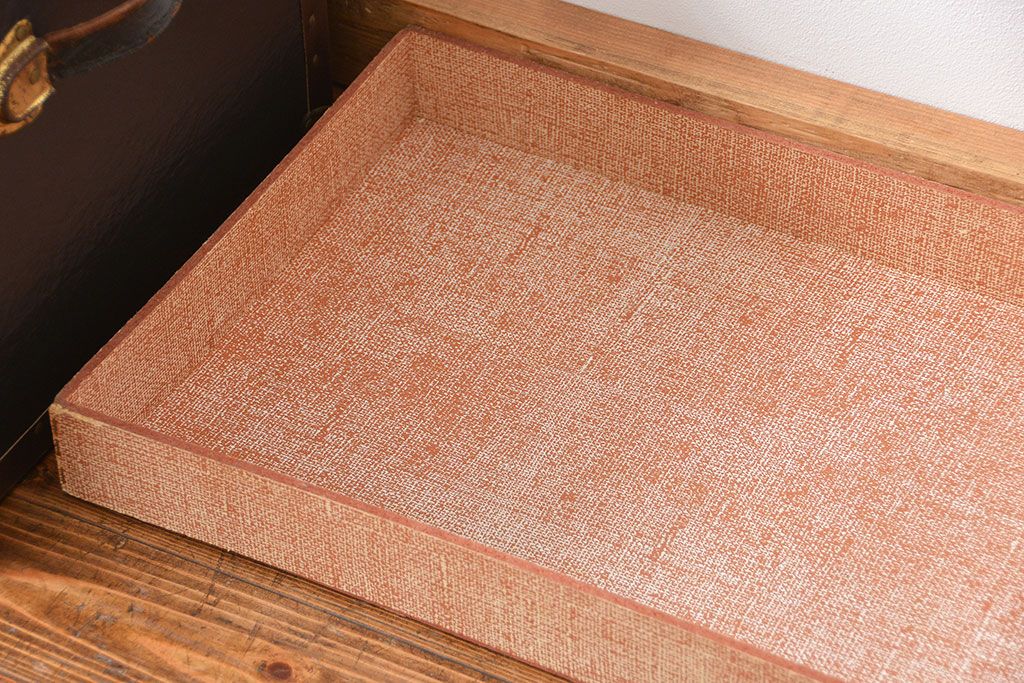 アンティーク雑貨　1980年頃 中古 レトロなデザインの舟トランク(センターテーブル)