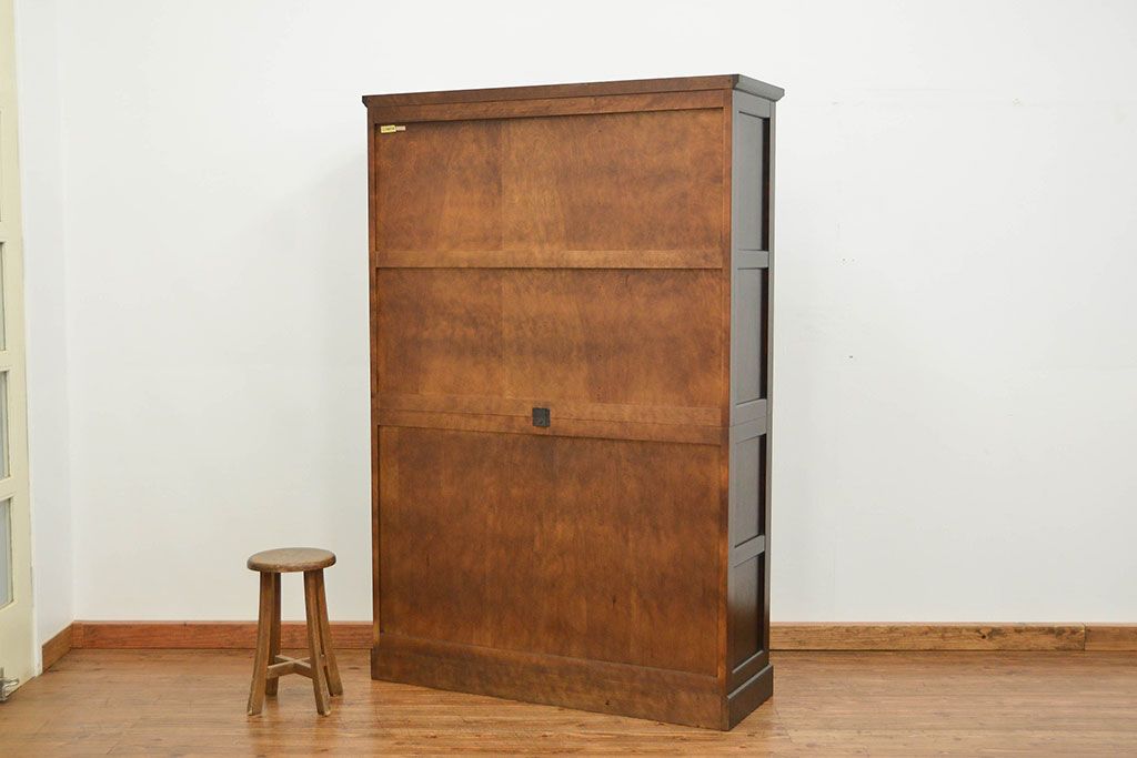 中古美品　北海道民芸家具　食器棚　定価約42万円(カップボード、キャビネット、収納棚)