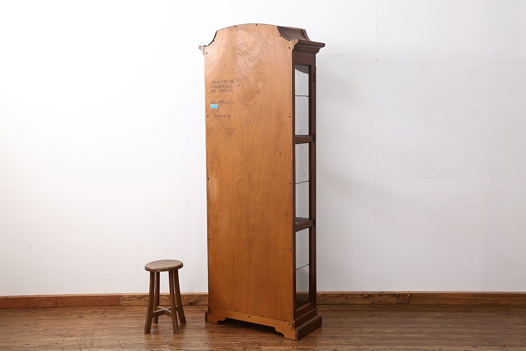 中古美品　ドレクセル キュリオケース定価約62万円(ガラスケース、ショーケース、陳列棚、飾り棚)