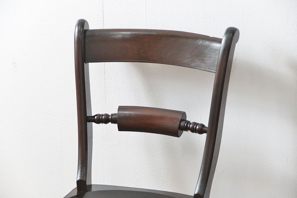中古　松本民芸家具 ワイコムチェア2脚セット(3) 定価1脚=約88000円(椅子、イス、いす)