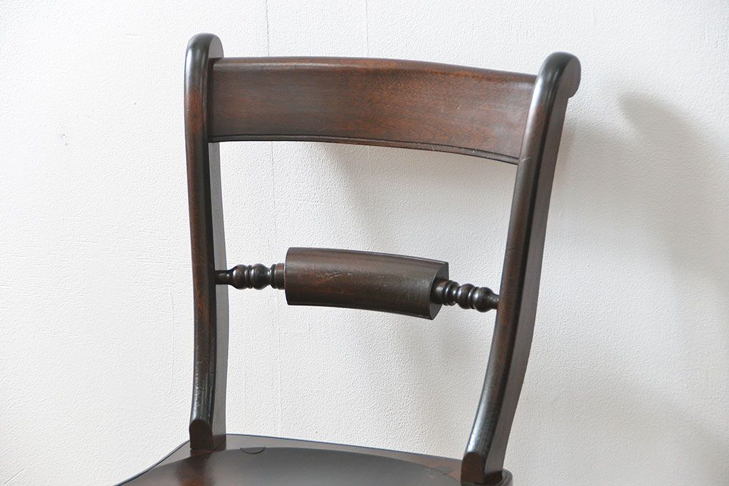 中古　松本民芸家具 ワイコムチェア2脚セット(11) 定価1脚=約88000円(椅子、イス、いす)