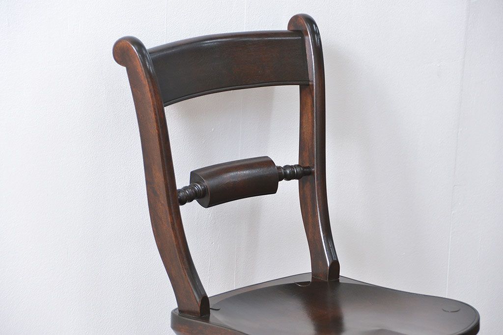 中古 松本民芸家具 ワイコムチェア1脚(1) 定価=約88000円(椅子、イス、いす)