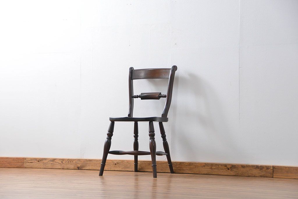 中古 松本民芸家具 ワイコムチェア1脚(2) 定価=約88000円(椅子、イス、いす)