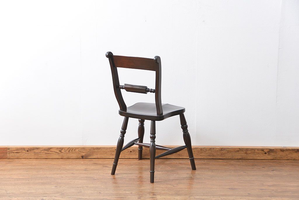 中古 松本民芸家具 ワイコムチェア1脚(2) 定価=約88000円(椅子、イス、いす)