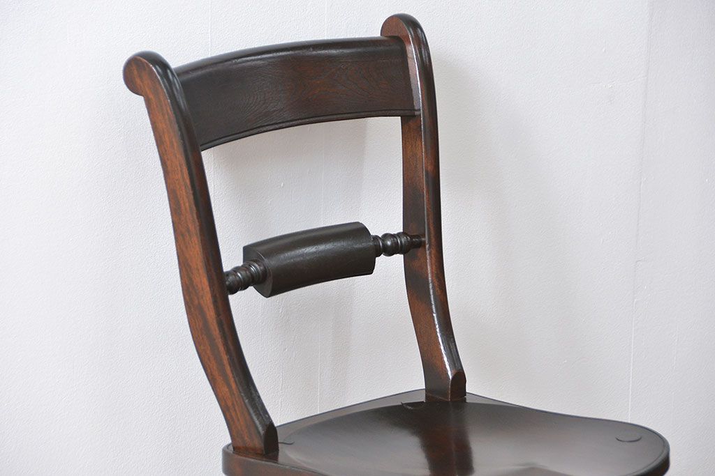 中古 松本民芸家具 ワイコムチェア1脚(3) 定価=約88000円(椅子、イス、いす)
