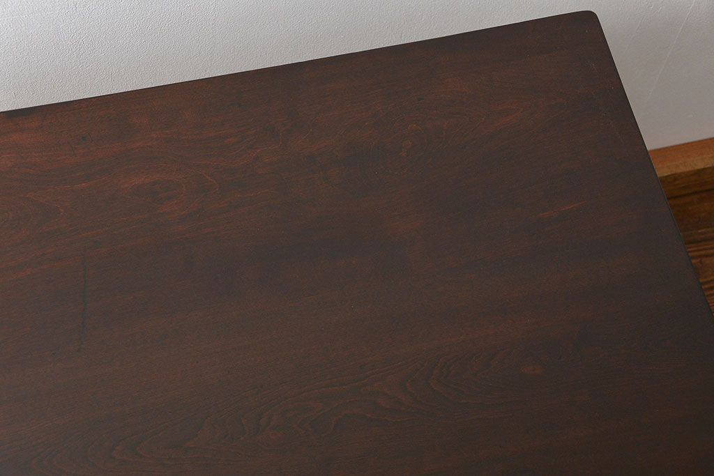 中古 ビンテージ 松本民芸家具 食卓テーブル(1)(ダイニングテーブル、机)