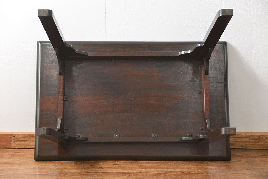 中古 ビンテージ 松本民芸家具 食卓テーブル(1)(ダイニングテーブル、机)