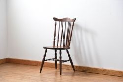 ヴィンテージ家具　ビンテージ ナラ材のスティックバックチェア(イス、椅子)