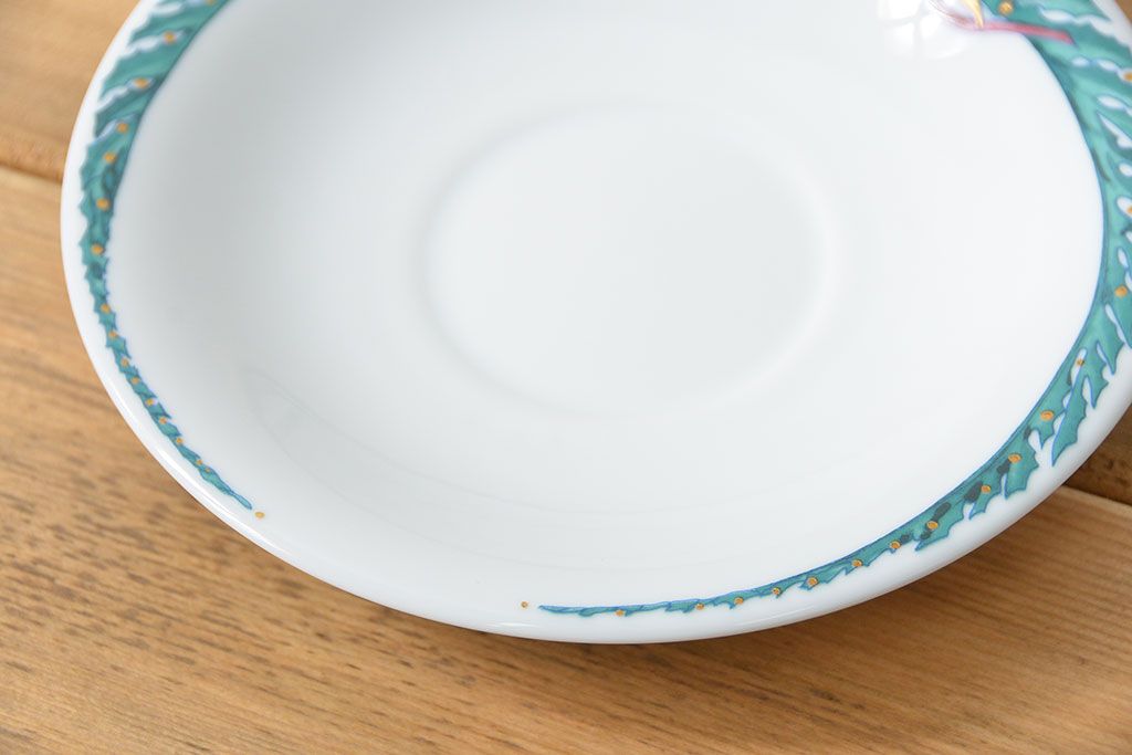 アンティーク雑貨　中古 ロイヤルコペンハーゲン(Royal Copenhagen) ジングルベル　カップ&ソーサー2客