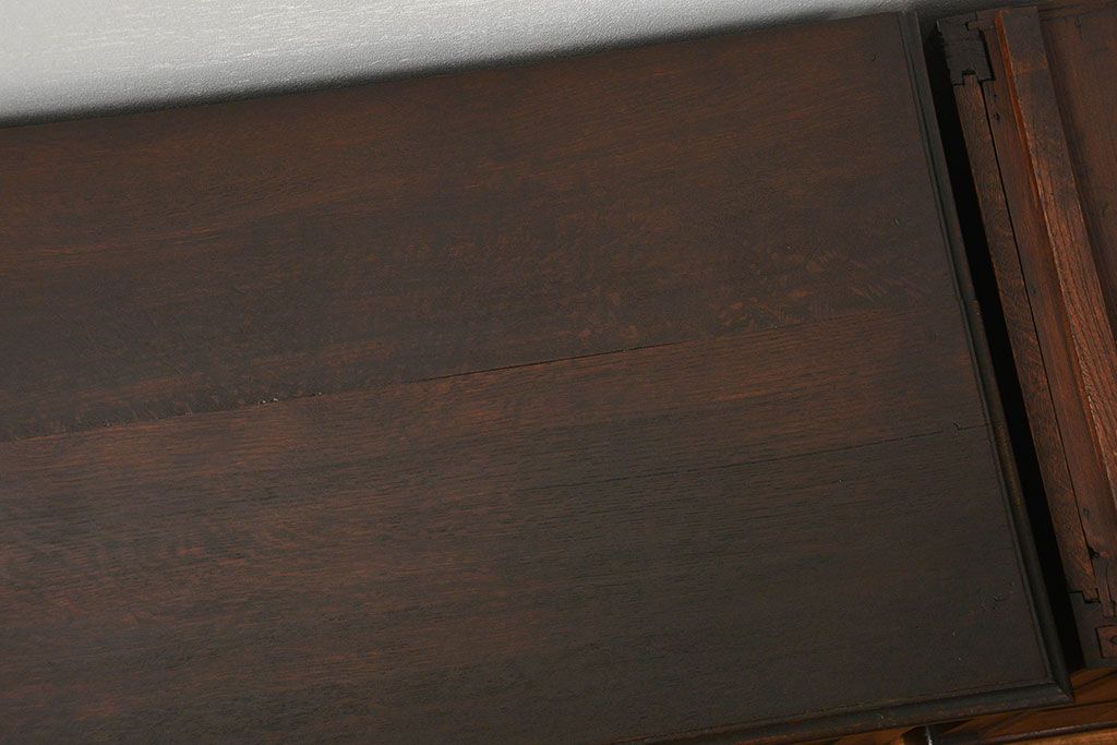 アンティーク家具　アンティーク 象嵌入りの上質な二段重ね衣装盆付きチェスト(箪笥、タンス、たんす)