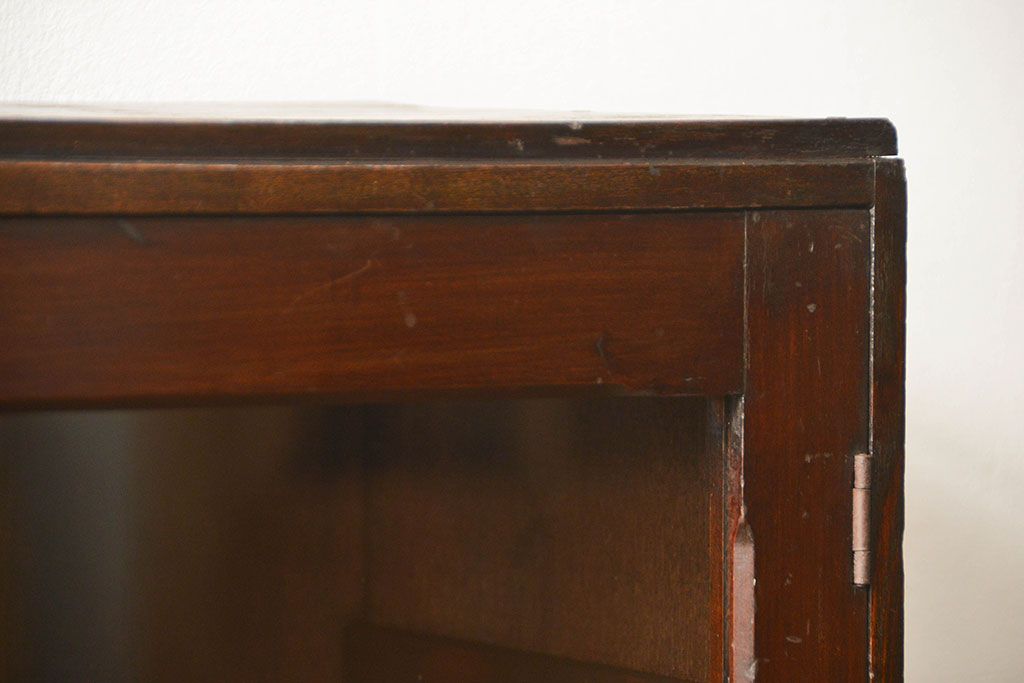 レトロ家具　昭和レトロ 大振りな本箱(収納棚、ブックケース)