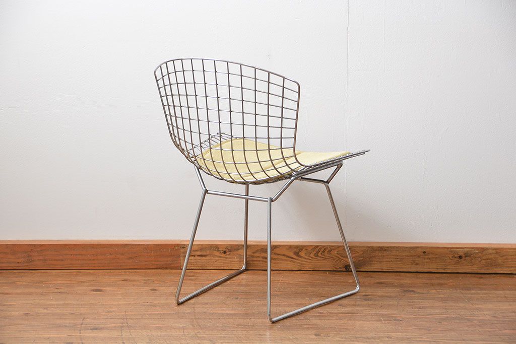 中古　Knoll(ノール)　ワイヤーサイドチェア?　(イス、椅子)