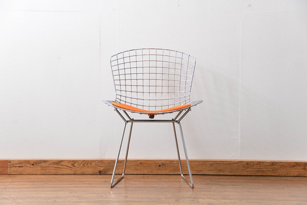 中古　Knoll(ノール)　ワイヤーサイドチェア?　(イス、椅子)