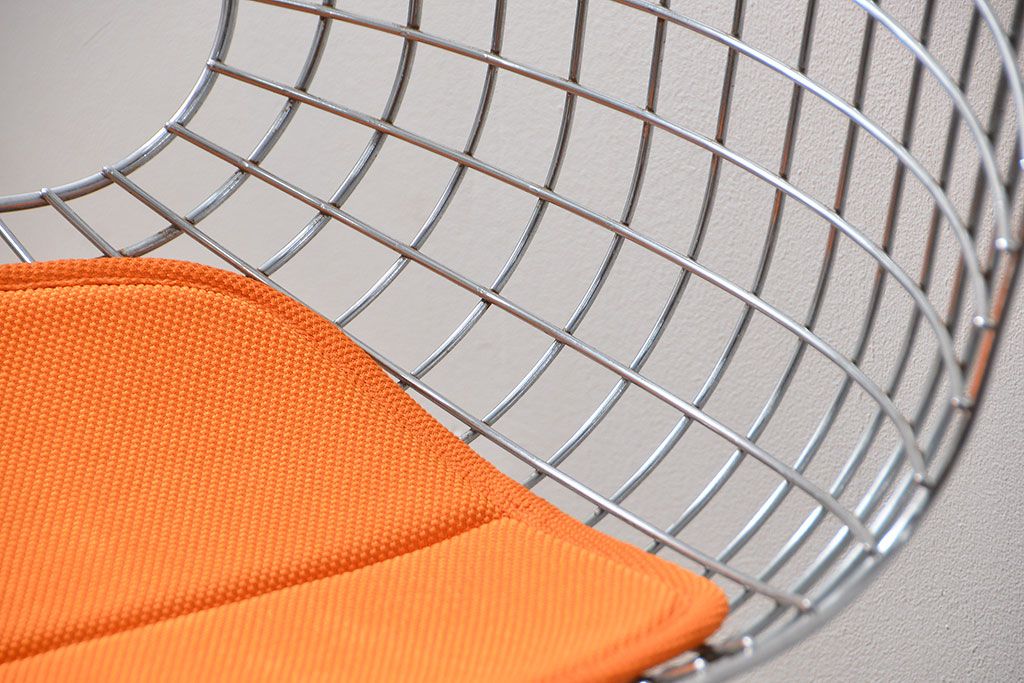 中古　Knoll(ノール)　ワイヤーサイドチェア?　(イス、椅子)