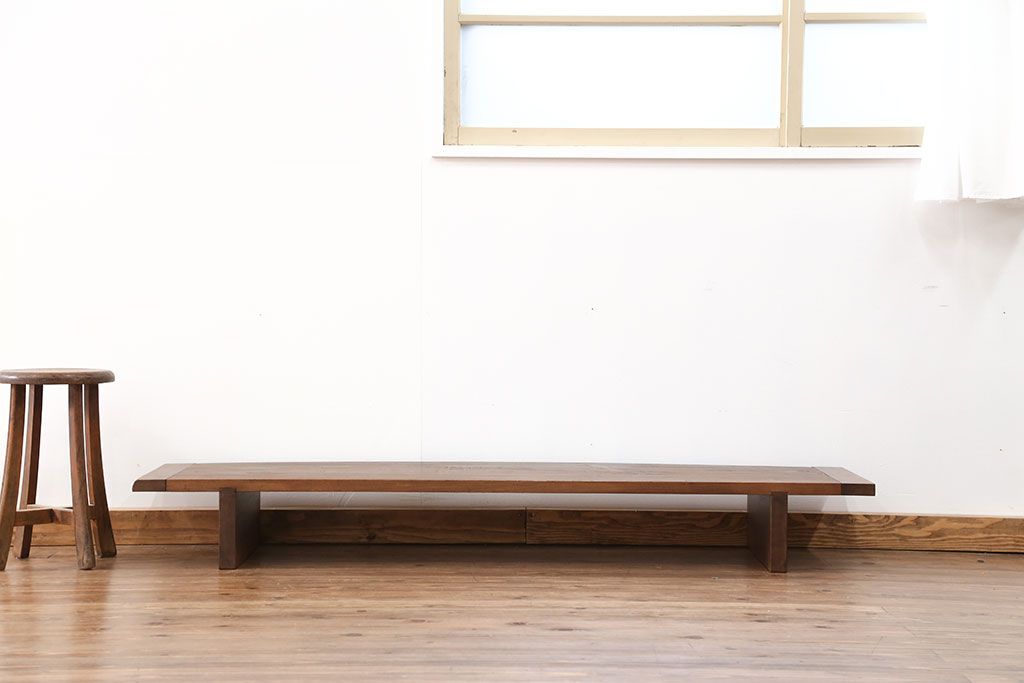 アンティーク家具　古民具・骨董 味のある裁ち板(2)(テーブル、作業台)