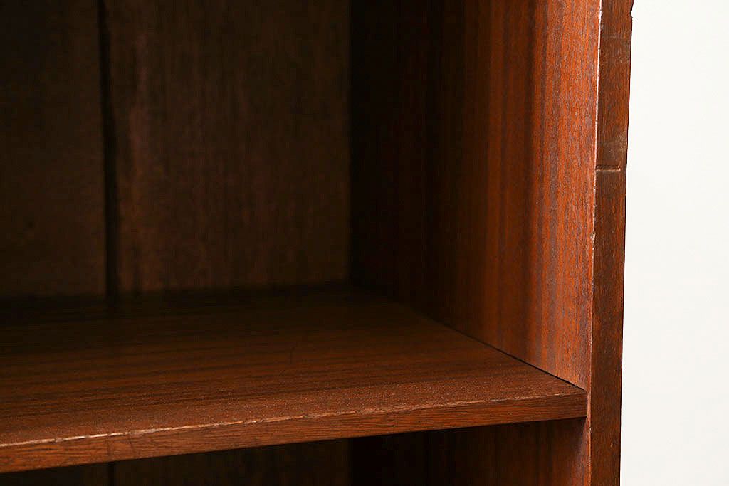 アンティーク家具　アンティーク　総無垢材の特大マス目棚(収納棚、飾り棚)4×4(2)