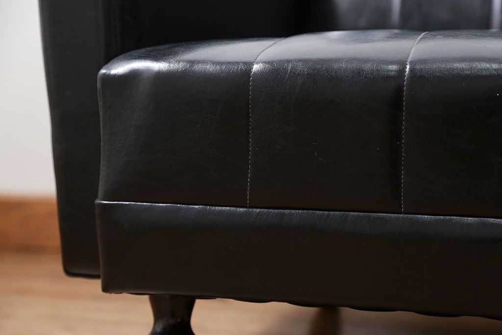 レトロ家具　昭和レトロ 1960〜70年代　レトロでシックな1Pソファ(ラウンジチェア)
