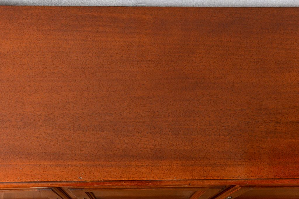 中古　ドイツMAN社製　高級2段重ねキャビネット(カップボード、収納棚)