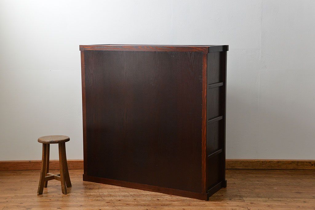 中古　三越で購入　上質な高級水屋箪笥　定価約35万円(茶箪笥、食器棚、収納棚)