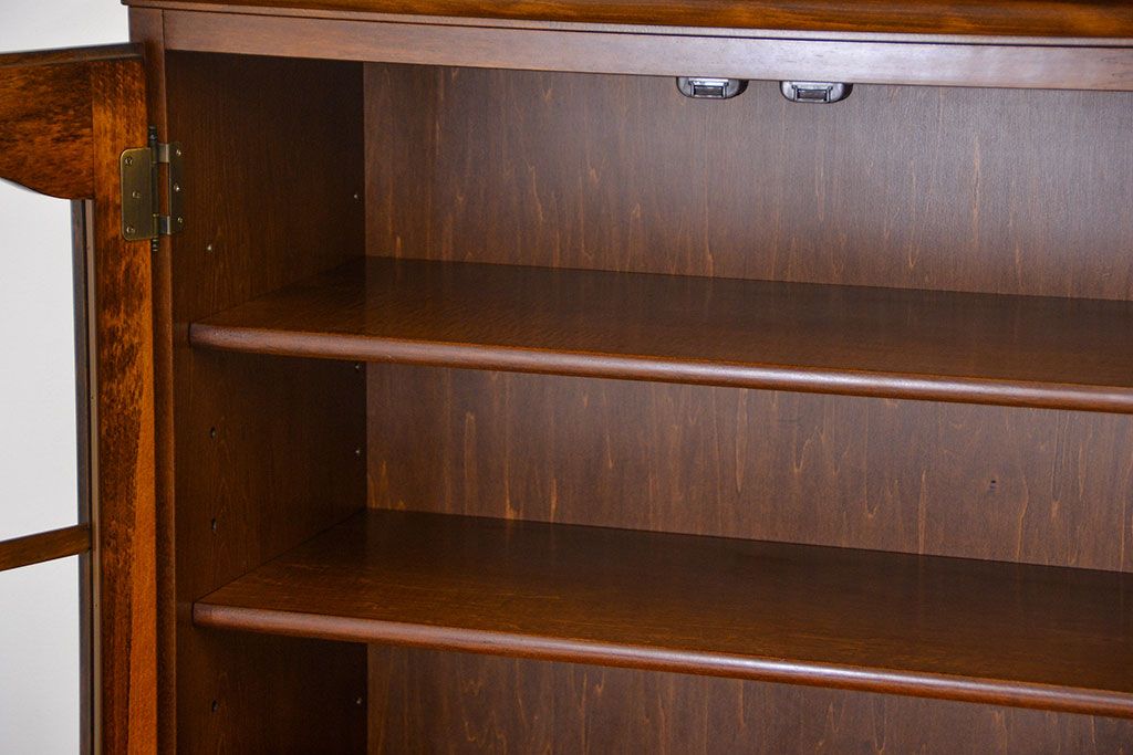 中古 カリモク コロニアルシリーズ 食器棚(カップボード) | ラフジュ工房