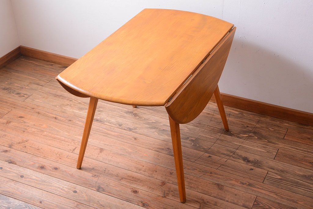 アンティーク家具　イギリスERCOL(アーコール)　ウィンザーシリーズ　バタフライテーブル