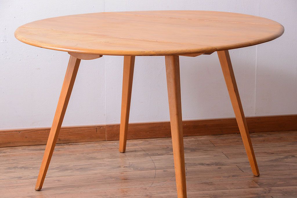 アンティーク家具　イギリスERCOL(アーコール)　ウィンザーシリーズ　バタフライテーブル