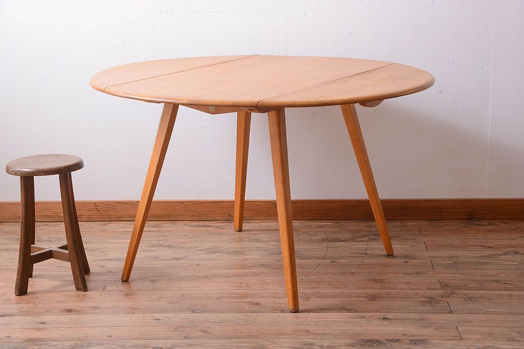 アンティーク家具　イギリスERCOL(アーコール)　ウィンザーシリーズ　バタフライテーブル