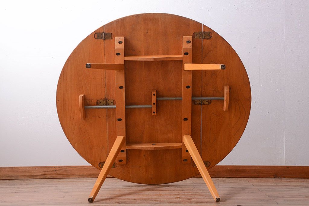 アンティーク家具　イギリスERCOL(アーコール)　ウィンザーシリーズ　バタフライテーブル