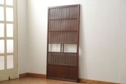 古民具・骨董 シンプルな格子戸1枚(和風建具)