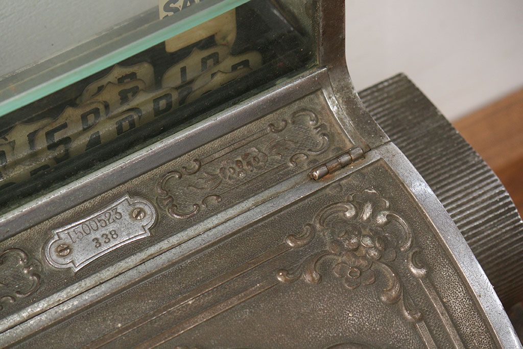 アンティーク雑貨　1900年頃 アメリカ ナショナル社製 アンティークレジスター(キャッシャー)