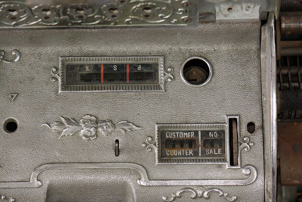 アンティーク雑貨　1900年頃 アメリカ ナショナル社製 アンティークレジスター(キャッシャー)