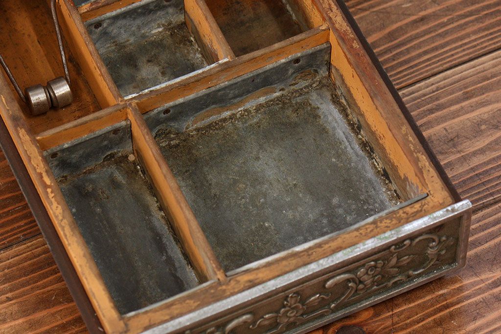 アンティーク雑貨　1900年頃 アメリカ ナショナル社製 アンティークレジスター(キャッシャー)