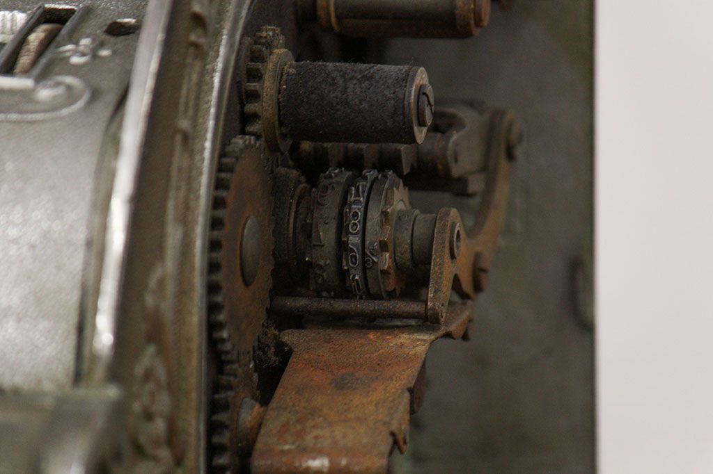 アンティーク雑貨　1900年頃 アメリカ ナショナル社製 アンティークレジスター(キャッシャー)