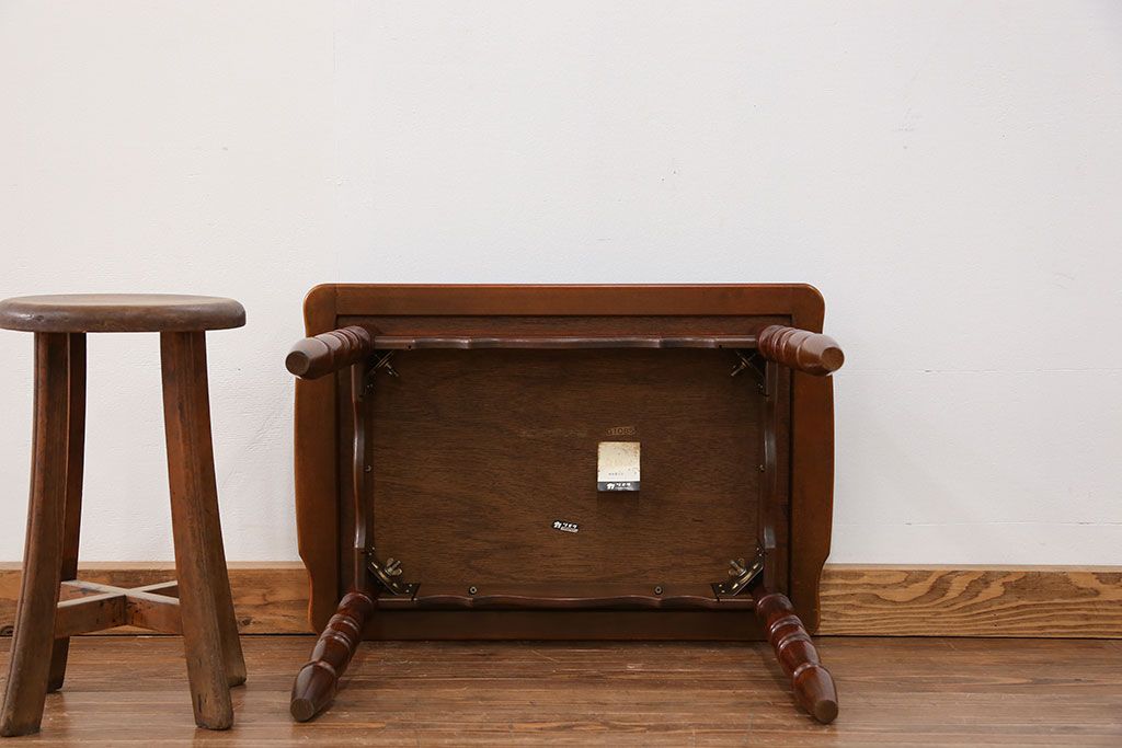 中古 ビンテージ カリモク サイドテーブル(センターテーブル)