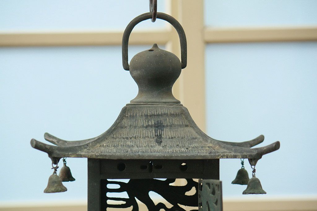 古民具・骨董 味のある吊り灯篭 | ラフジュ工房