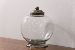 アンティーク雑貨　アンティーク 古い地球瓶(2)(ガラスビン)