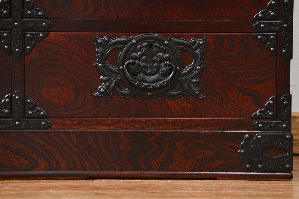 中古　伝統工芸品 岩谷堂箪笥　特大整理箪笥　定価約130万円(衣装箪笥、チェスト)