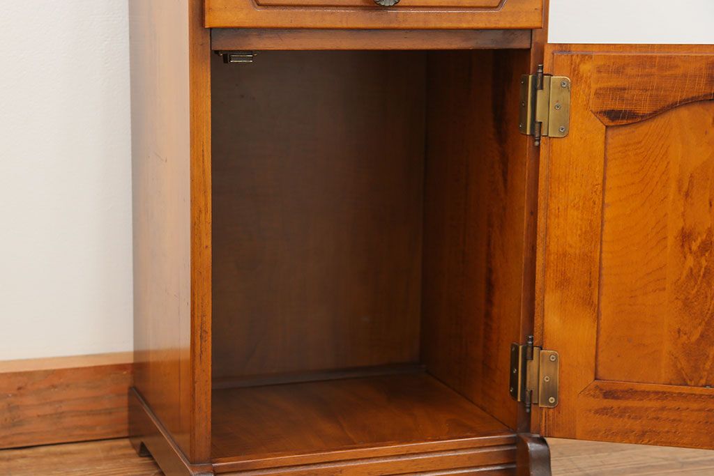 中古　ビンテージカリモク電話台