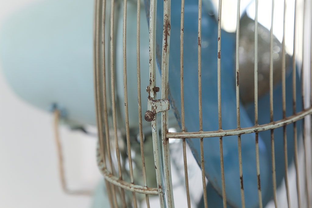 アンティーク雑貨　昭和レトロ 大きなスタンド付き扇風機