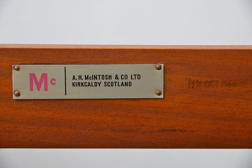 北欧家具 A.H McINTOSH(マッキントッシュ)北欧ビンテージ多機能なネストテーブル(サイドテーブル、コーヒーテーブル)